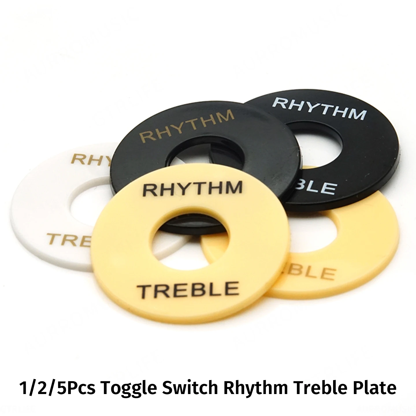 1/2/5Pcs Guitar Toggle Switch Washer Ring Rhythm Treble Plate for LP Style Electric Guitar Replacement