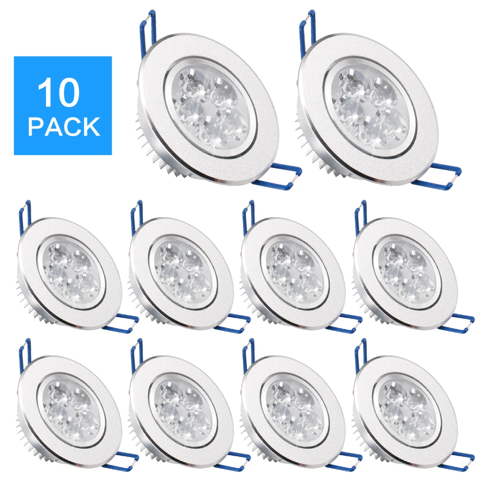 10 Pack Dimmable LED Downlight